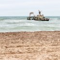 NAM ERO SkeletonCoast 2016NOV24 Zeila 006  The fishing trawler, that was sold as scrap metal to an Indian company by Hangana Fishing of Walvis Bay, got stranded after it came loose from its towing line while on its way to Bombay, India shortly after it left Walvis Bay. : 2016, 2016 - African Adventures, Africa, Date, Erongo, Month, Namibia, November, Places, Skeleton Coast, Southern, Trips, Year, Zeila Shipwreck